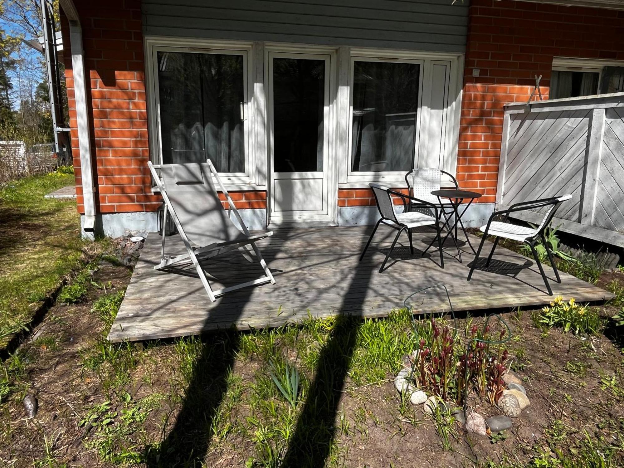 Rauhallinen Rivitalon Paeaety Borgå Exteriör bild